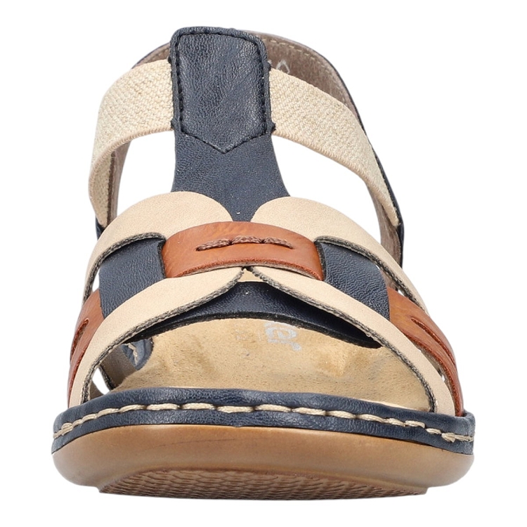 Rieker femme 65918 bleu2125503_4 sur voshoes.com