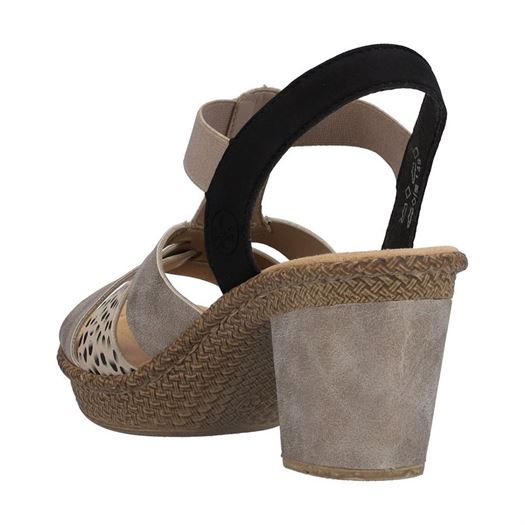 Rieker femme 665k3 beige2125601_3 sur voshoes.com