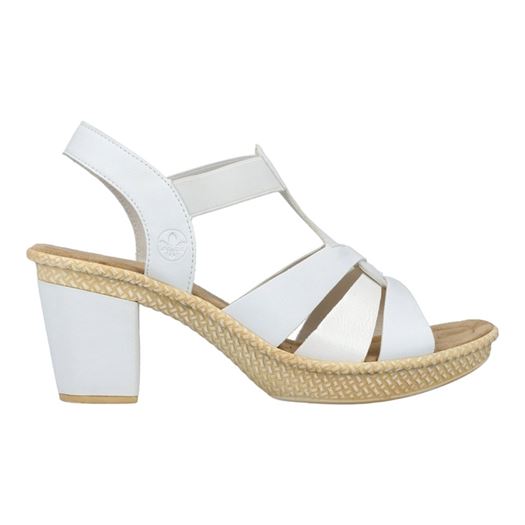 femme Rieker femme 665k3 blanc