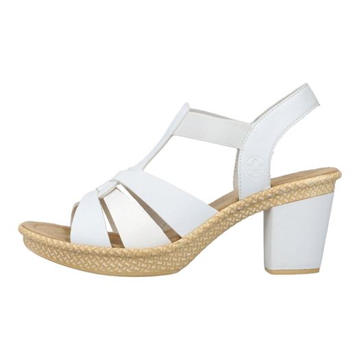 Rieker femme 665k3 blanc2125603_4 sur voshoes.com