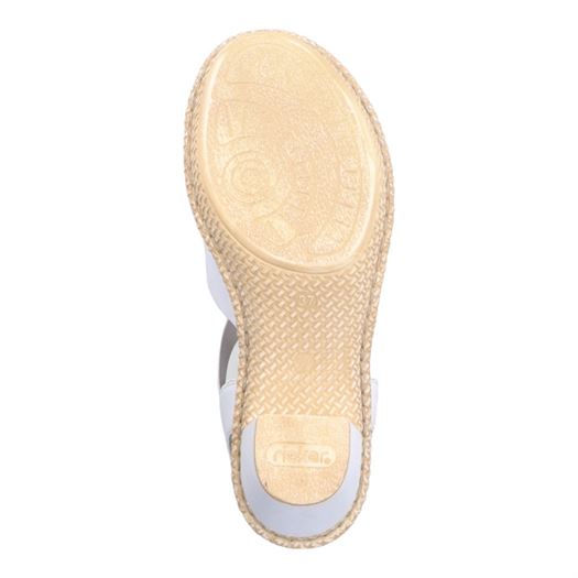 Rieker femme 665k3 blanc2125603_6 sur voshoes.com