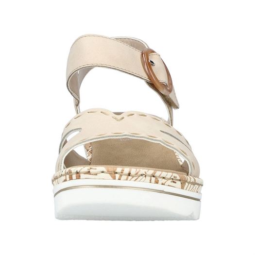 Rieker femme 67173 beige2125701_4 sur voshoes.com