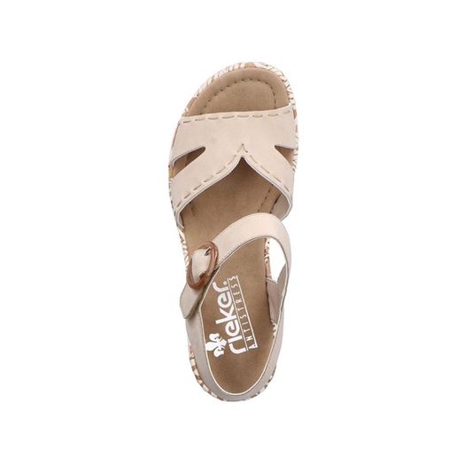 Rieker femme 67173 beige2125701_5 sur voshoes.com