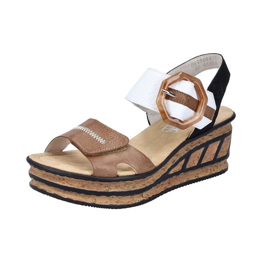 Rieker femme 68176 beige2125801_2 sur voshoes.com