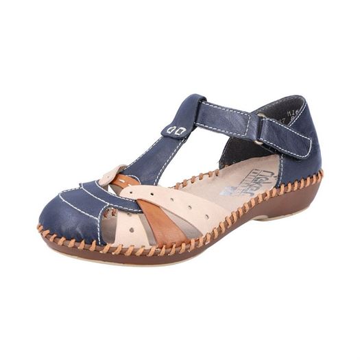 Rieker femme m1655 bleu2126001_2 sur voshoes.com