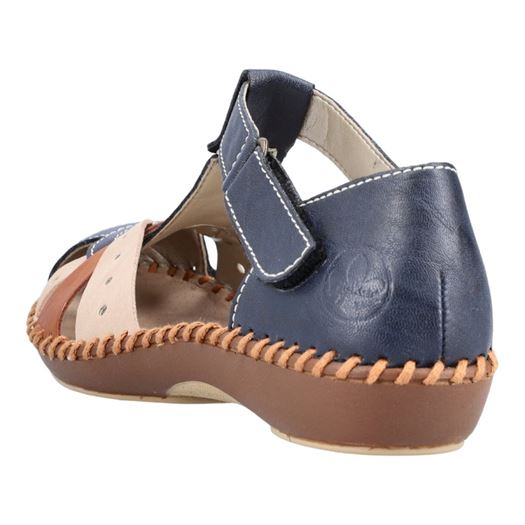 Rieker femme m1655 beige2126002_4 sur voshoes.com