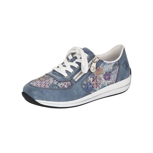 Rieker femme n1113 bleu2126301_2 sur voshoes.com