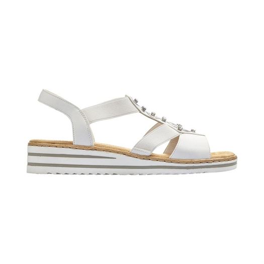 femme Rieker femme v0687 blanc