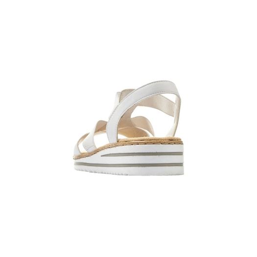 Rieker femme v0687 blanc2126801_4 sur voshoes.com