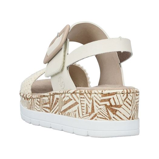 Rieker femme v3950 blanc2127201_3 sur voshoes.com