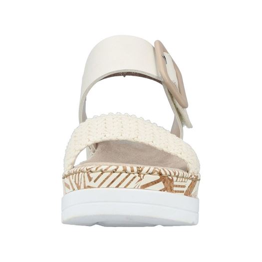 Rieker femme v3950 blanc2127201_4 sur voshoes.com