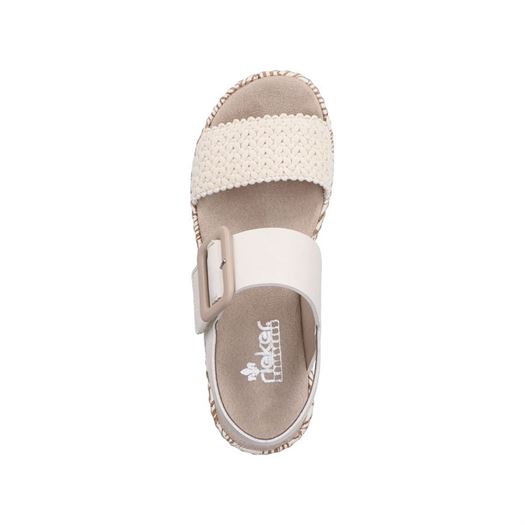 Rieker femme v3950 blanc2127201_5 sur voshoes.com