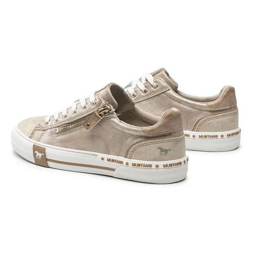 Mustang femme 1353308 beige2128002_2 sur voshoes.com