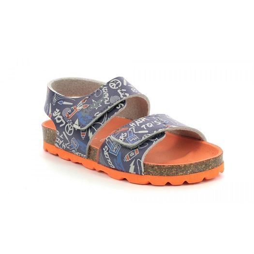 Kickers garcon summerkro bleu2130901_2 sur voshoes.com