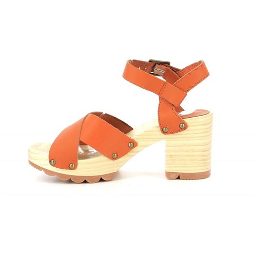 Kickers femme kick wise orange2131701_2 sur voshoes.com