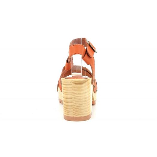 Kickers femme kick wise orange2131701_5 sur voshoes.com