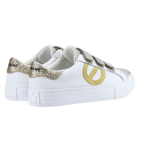 No name femme arcade straps side  cinti blanc2132801_3 sur voshoes.com