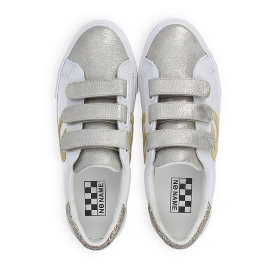 No name femme arcade straps side  cinti blanc2132801_4 sur voshoes.com