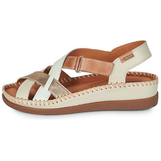 Pikolinos femme cadaques w8k beige2133401_3 sur voshoes.com