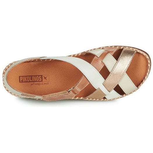 Pikolinos femme cadaques w8k beige2133401_5 sur voshoes.com