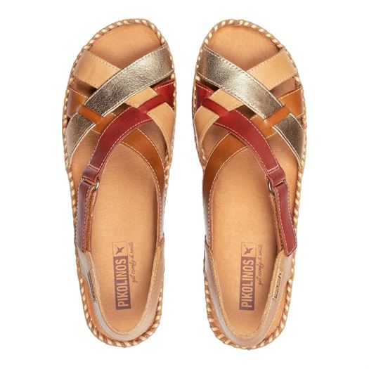 Pikolinos femme cadaques w8k marron2133405_4 sur voshoes.com