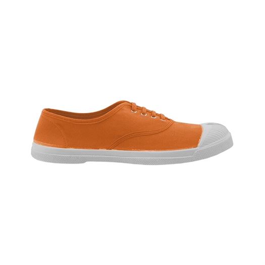 femme Bensimon femme tennis lacets orange