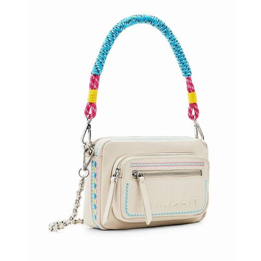 Desigual femme bag raven cambridge mini blanc2139401_2 sur voshoes.com