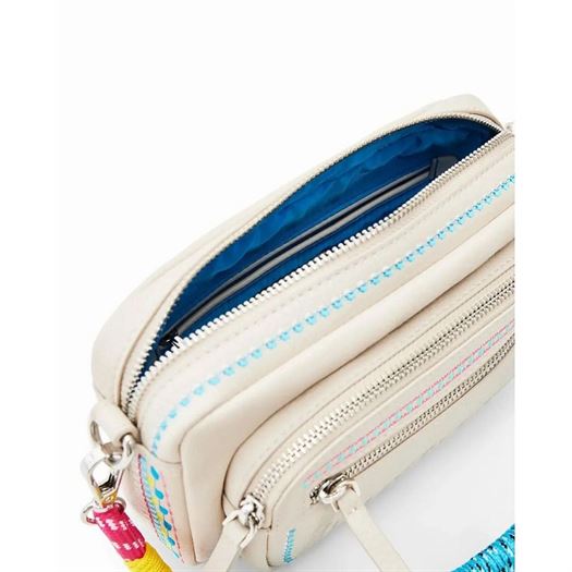 Desigual femme bag raven cambridge mini blanc2139401_4 sur voshoes.com