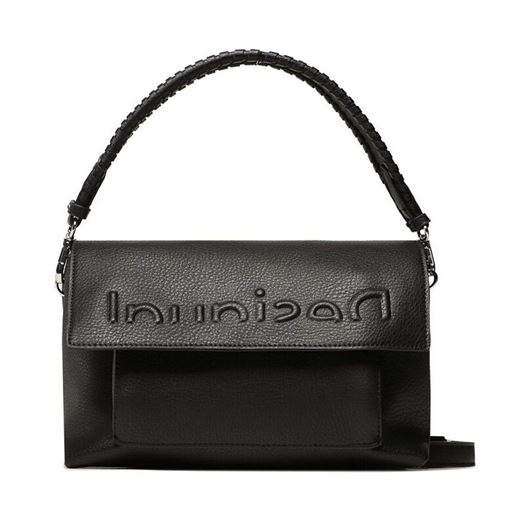 femme Desigual femme bag half logo 23 venecia noir