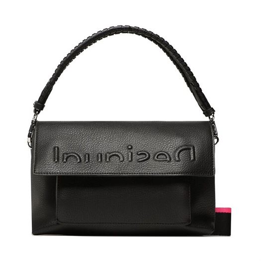 Desigual femme bag half logo 23 venecia noir2139501_2 sur voshoes.com