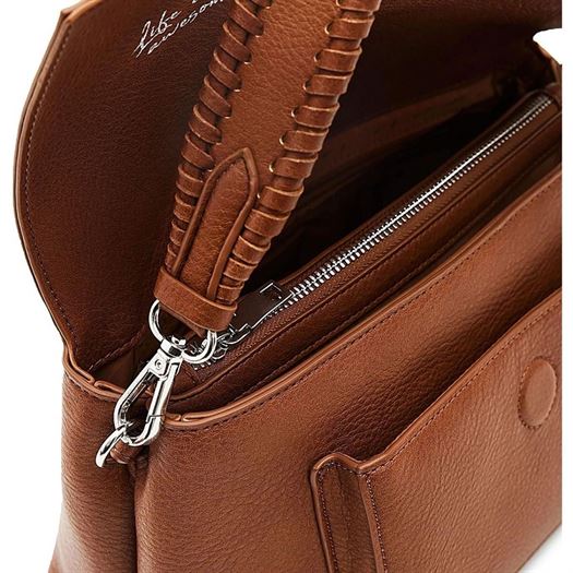 Desigual femme bag half logo 23 venecia marron2139503_4 sur voshoes.com