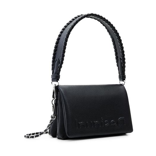 Desigual femme bag half logo 23 dortmund noir2139701_2 sur voshoes.com