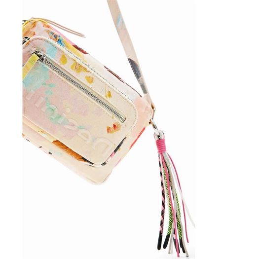 Desigual femme bag manchas cambridge min multicolore2140601_4 sur voshoes.com
