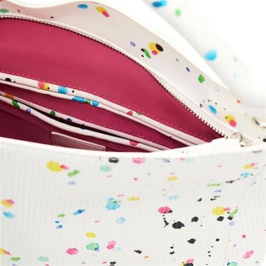 Desigual femme bag neon art loverty 2.0 blanc2141001_4 sur voshoes.com