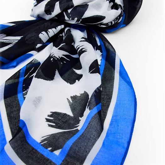 Desigual femme fou arty flower rectangle bleu2141501_2 sur voshoes.com