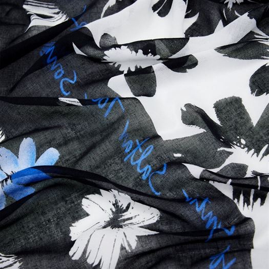 Desigual femme fou arty flower rectangle bleu2141501_3 sur voshoes.com