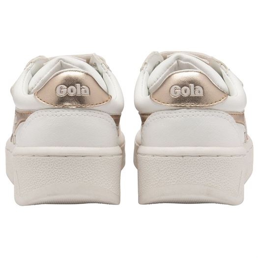 Gola fille grandslam shine strap blanc2143301_5 sur voshoes.com