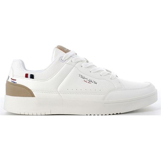 Basket femme blanche 42  Grandes Chaussures et Petits Pieds