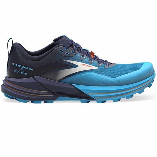homme Brooks homme cascadia 16 m bleu