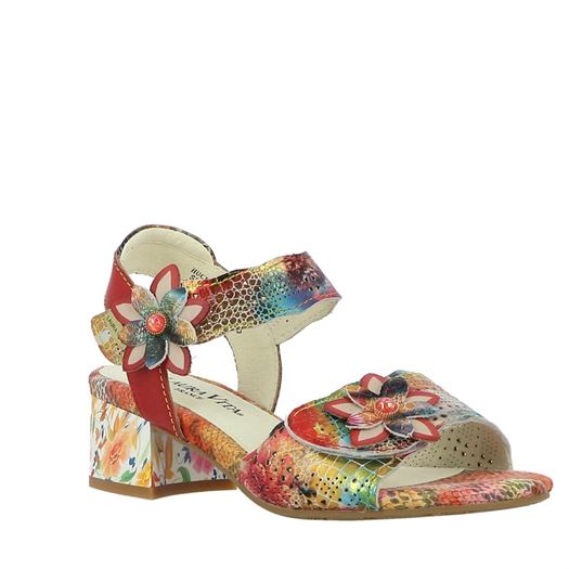 Laura vita femme hucbio 05 rouge2153601_3 sur voshoes.com