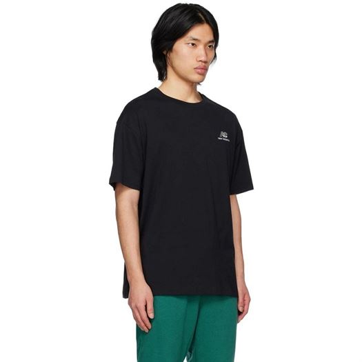 New balance femme unissentials tee noir2154203_2 sur voshoes.com