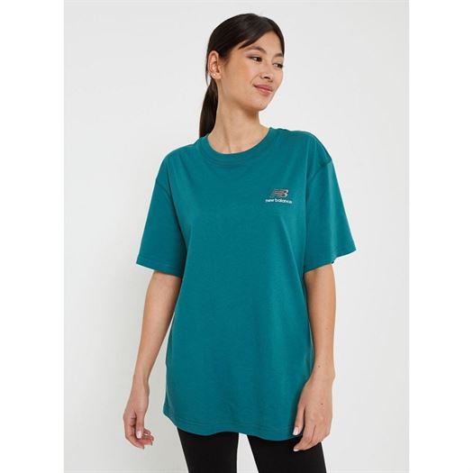 femme New balance femme unissentials tee vert