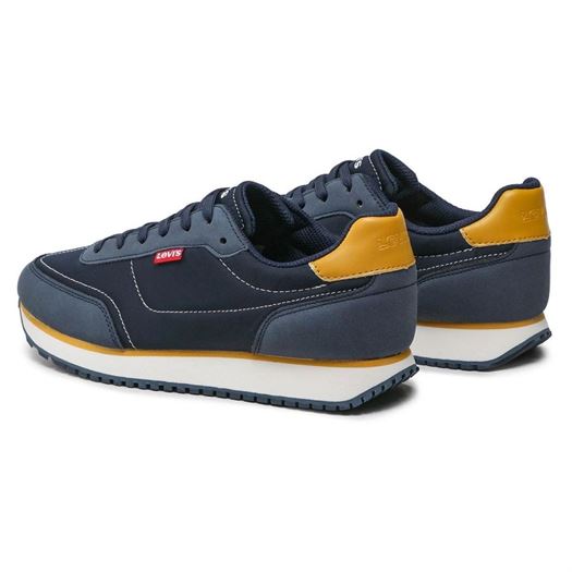 Levi s homme stag runner bleu2154801_4 sur voshoes.com