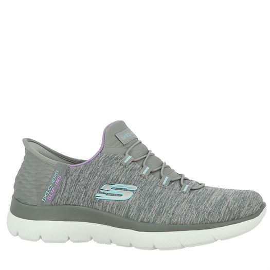 femme Skechers femme summits  dazzling haze gris