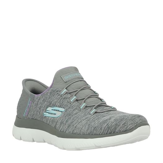 Skechers femme summits  dazzling haze gris2170701_3 sur voshoes.com