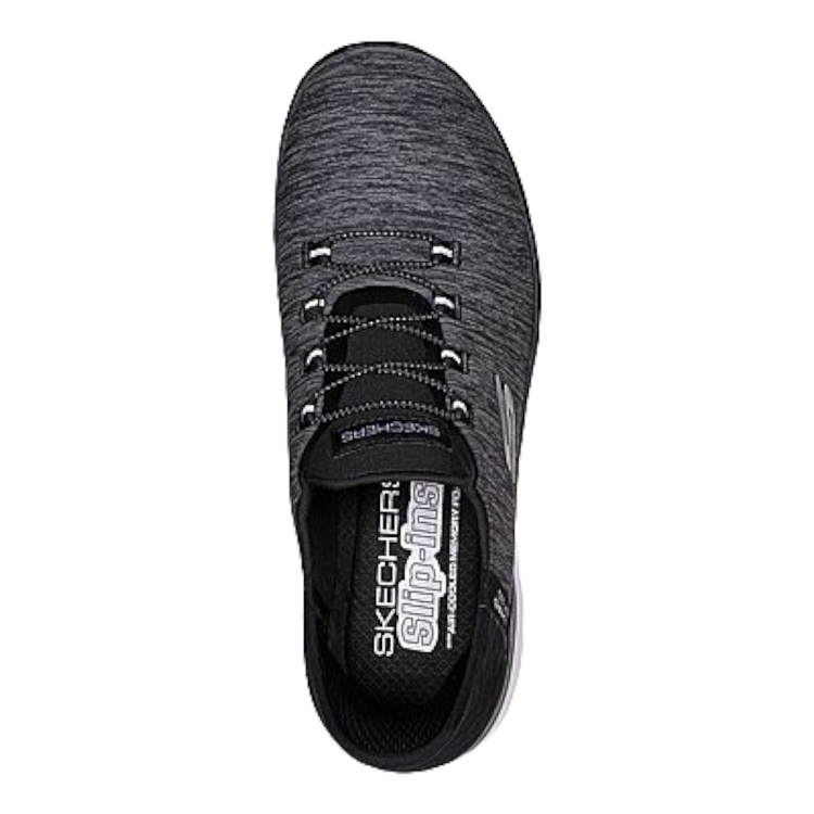 Skechers femme summits  dazzling haze noir2170703_4 sur voshoes.com