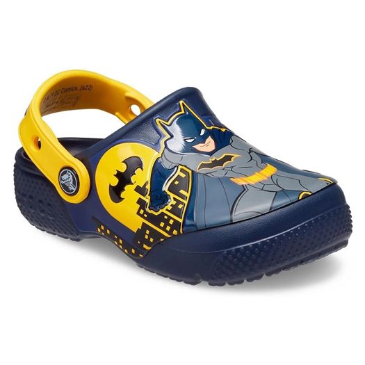 Crocs garcon fl batman patch clog k bleu2173101_2 sur voshoes.com