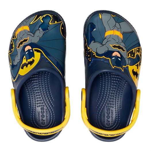 Crocs garcon fl batman patch clog k bleu2173101_3 sur voshoes.com