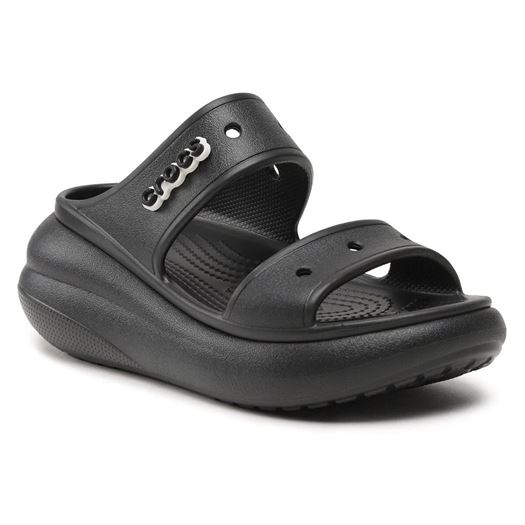 Crocs femme classic crush sandal noir2173301_2 sur voshoes.com