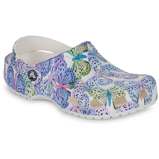 Crocs fille classic butterfly clog k blanc2173701_2 sur voshoes.com